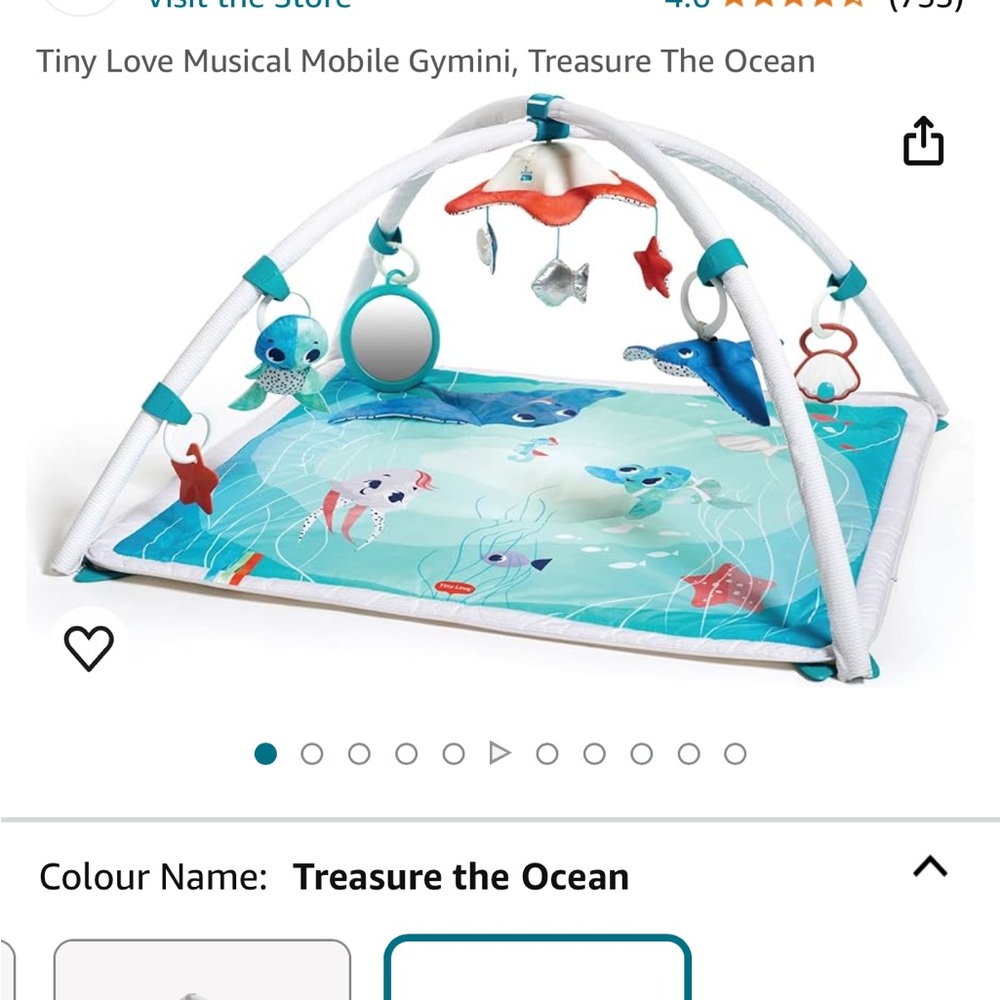 Tiny Love Treasure the Ocean Gymini